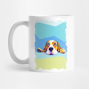 Animals Dog Wpap Art Mug